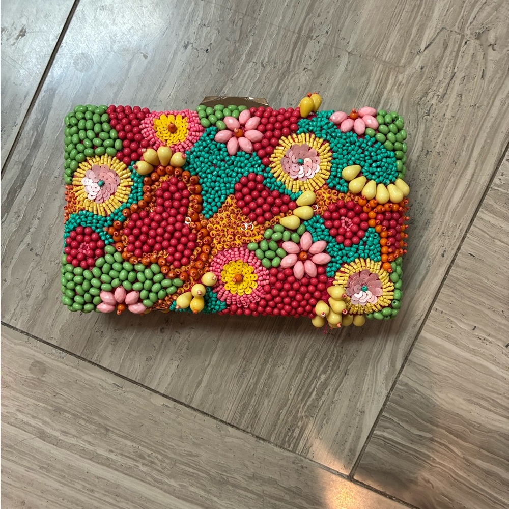 NWT • DOLCE VITA  “Taormina” Beaded Clutch
